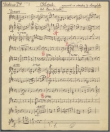 Chłopek : chór męski z towarzyszeniem orkiestry (fortepianu)