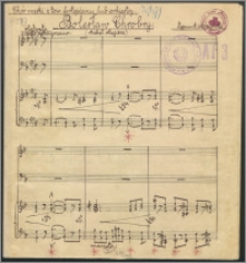 Bolesław Chrobry : chór męski z tow. fortepianu lub orkiestry