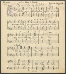 Czy aniołek czy diabełek? : [na chór męski]