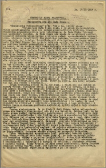 Komunikat Biura Prasowego. Następstwa dymisji Rady Stanu / [dn. 17 /IX-1917 r.]