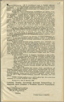 Najprzewielebniejszemu i J.W. X. Arcybiskupowi znane są dokładnie usiłowania pewnej części ludności Jego Dyecezyów [...]. : Bydgoszcz, dnia 18 Kwietnia 1848