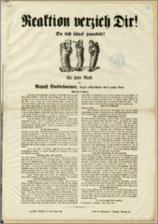 Reaktion verzieh dir! Du bist schief jewickelt! : En juter Rath