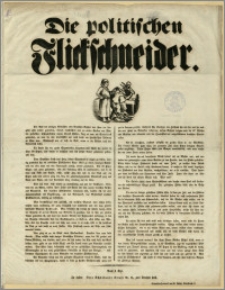 Die politischen Flickschneider