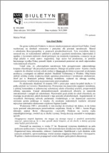 Biuletyn Koła Miłośników Dziejów Grudziądza 2009, Rok 7, nr 26(218) : Gen. Józef Haller