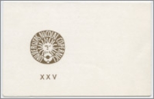 [Zaproszenie. Incipit] Dziekan Wydziału Biologii i Nauk o Ziemii Uniwersytetu Mikołaja Kopernika w Toruniu ma zaszczyt zaprosić na uroczyste posiedzenie Rady Wydziału z okazjii XXV-lecia ... 22 stycznia 1971 roku