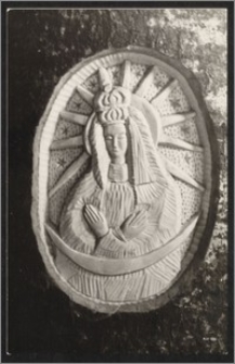 Matka Boska Ostrobramska wyrzeźbiona dla żony Wandy