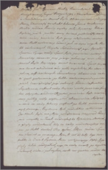 Kontrakt między hrabią Adamem Rzewuskim a starozakonnym Mosze Leyba Abramowiczem dotyczący sprzedaży pszenicy i wódki