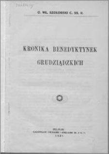 Kronika benedyktynek grudziądzkich