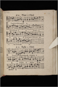 Magnificat : [Incipit:] Et exultavit Spiritus meus ... Tenor, Bassus I. Chori