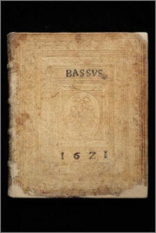 Cantionum Sacrarum Cum Sex, Septem, Octo, Et pluribus vocibus concinnatarum. Ps 1. Bassus