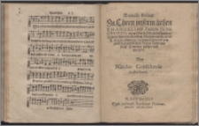 Weynacht Gesang : Zu Ehren vnserm lieben Emanueli vnd Heilande Jesu Christo, einem jeden der Music liebhabern, In sonderheit dem löblichem Musickrentzlein in der F. Stadt Güstrow, zu wolgefallen vnd zum glückseligem frölichem Newen Jahre mit fünff Stimmen gesetzet vnd vorehret der F. Stadt Güstrow zu wolgefallen vud zum glückseligem frölichem Newen Jahre mit fünff Stimmen gesetzt vnd vorehret.