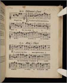 Magnificat : [Incipit:] Et exultavit Spiritus meus ... Discantus, Altus I. Chori