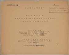 Słownik wyrazów etymologicznych języka polskiego. Z. 9