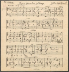 Hymn śpiewactwa polskiego : chór mieszany