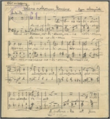 Mane nobiscum, Domine : chór mieszany