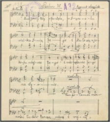 Psalm 75 : [chór męski]