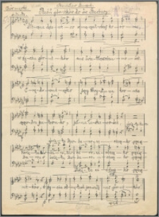 Pieśń górników do św. Barbary : chór męski