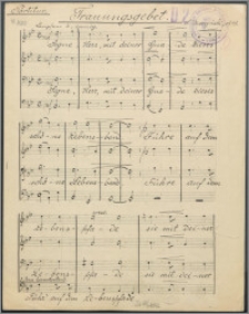 Trauungsgebet : [na chór męski] : op. 98
