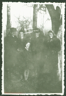 Halina Rutkowska z rodziną I