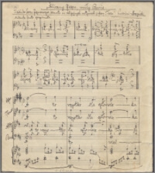 Śliczny Jezu, miły Panie : pieśń do Serca Jezusowego (osnuta na religijnych motywach z opery "Tosca")