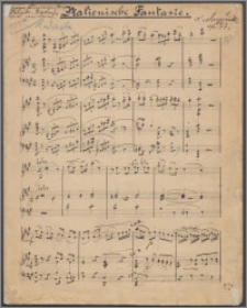 Italienische Fantasie : [na skrzypce z akompaniamentem fortepianu] : op. 77