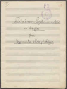 Preludium - Perpetuum mobile : na skrzypce [i fortepian]