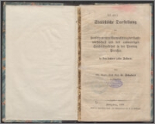 Statistische Darstellung der fortschreitenden Entwickelung der Landwirtschaft und des auswärtigen Handelsverkehrs in der Provinz Preussen : in den lezten zehn Jahren