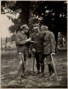 Komenda kursu technicznego dla drużynowych w Kórniku 1927 r.