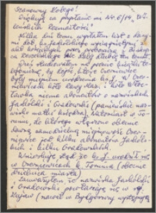 Pocztówka z uzupełnieniem życiorysu Bolesława Jaskólskiego