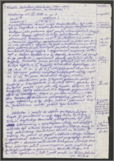 Robocza wersja życiorysu księdza Jaskólskiego