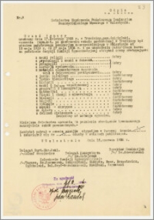 Świadectwo Ukończenia Państwowego Seminarium Nauczycielskiego Męskiego w Wolsztynie - Odpis