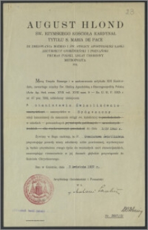 Nadanie misji kanonicznej