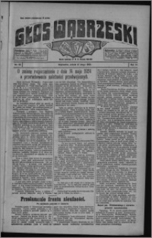 Głos Wąbrzeski 1925.02.21, R. 6, nr 23