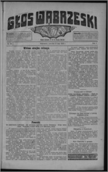 Głos Wąbrzeski 1925.07.09, R. 5 [i.e. 6], nr 79