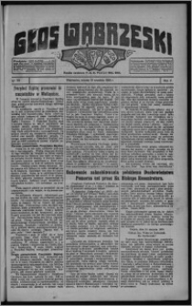 Głos Wąbrzeski 1925.09.19, R. 5 [i.e. 6], nr 110