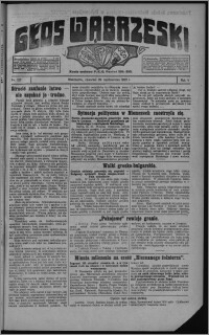 Głos Wąbrzeski 1925.10.29, R. 5 [i.e. 6], nr 127