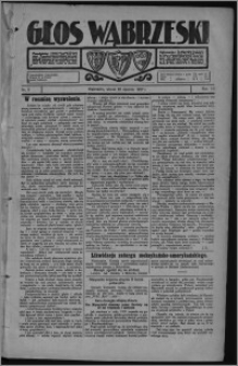 Głos Wąbrzeski 1927.01.25, R. 7, nr 11