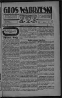Głos Wąbrzeski 1927.04.07, R. 7, nr 41