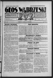 Głos Wąbrzeski 1929.08.15, R. 9, nr 96