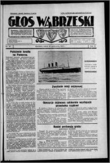 Głos Wąbrzeski 1929.10.26, R. 9, nr 127 + nowela