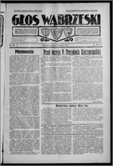 Głos Wąbrzeski 1929.12.14, R. 9, nr 148