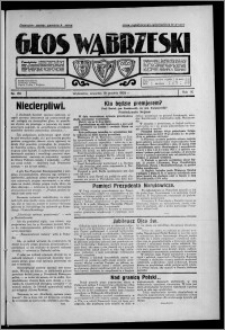 Głos Wąbrzeski 1929.12.19, R. 9, nr 150