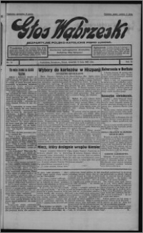 Głos Wąbrzeski : bezpartyjne polsko-katolickie pismo ludowe 1931.07.02, R. 11, nr 76