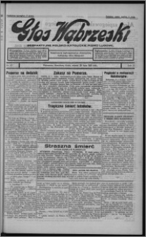 Głos Wąbrzeski : bezpartyjne polsko-katolickie pismo ludowe 1931.07.28, R. 11, nr 87