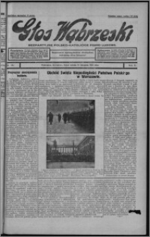 Głos Wąbrzeski : bezpartyjne polsko-katolickie pismo ludowe 1931.11.14, R. 11, nr 134
