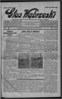 Głos Wąbrzeski : bezpartyjne polsko-katolickie pismo ludowe 1932.01.21, R. 12, nr 9