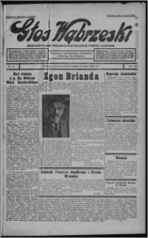 Głos Wąbrzeski : bezpartyjne polsko-katolickie pismo ludowe 1932.03.10, R. 12, nr 30 + Dział Rolniczy nr 11