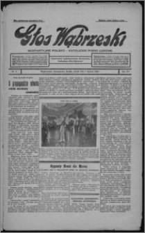 Głos Wąbrzeski : bezpartyjne polsko-katolickie pismo ludowe 1933.01.07, R. 13, nr 3