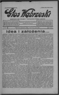Głos Wąbrzeski : bezpartyjne polsko-katolickie pismo ludowe 1933.03.07, R. 13, nr 28