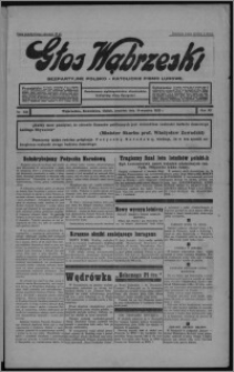 Głos Wąbrzeski : bezpartyjne polsko-katolickie pismo ludowe 1933.09.14, R. 12[!], nr 108